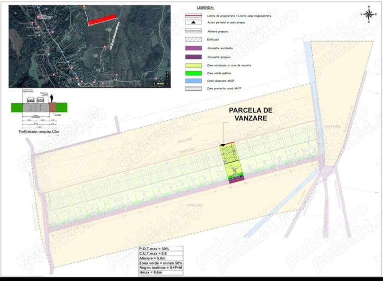 Teren de 1125 mp, în Porumbacu de Sus