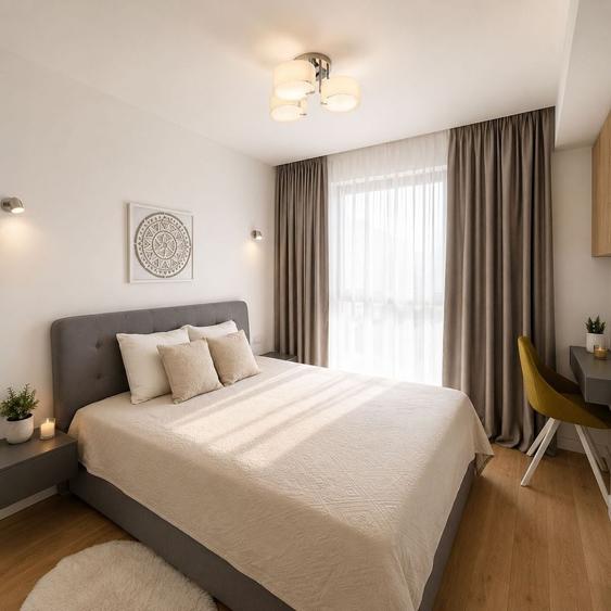 Apartament cu 2 camere decomandat, mobilat în Herăstrău