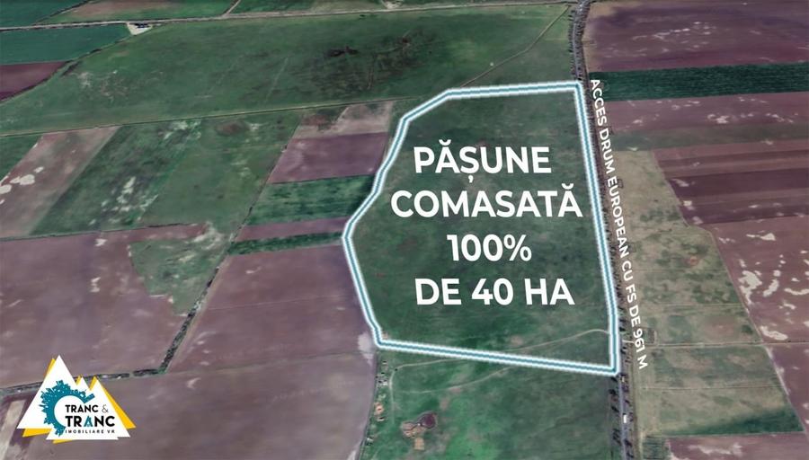 Teren agricol extravilan de 400800 mp, în Central