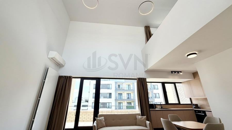 Apartament cu 4 camere semidecomandat, mobilat în Pipera