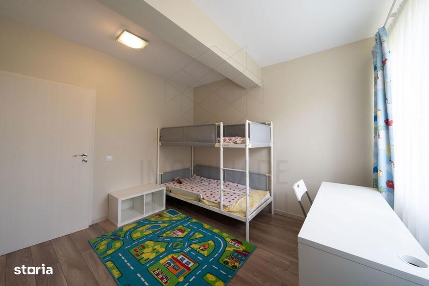 Apartament cu 4 camere decomandat, mobilat în Herăstrău