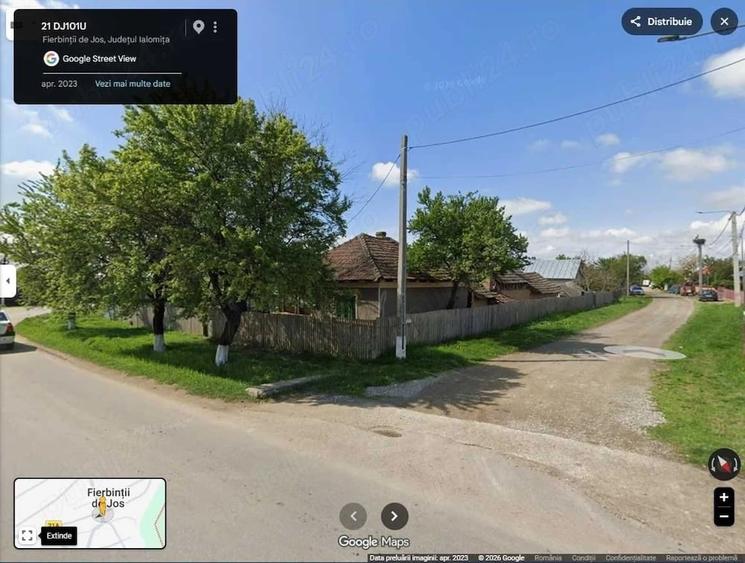 Casă cu Teren 860 Mp în Fierbinții de Jos