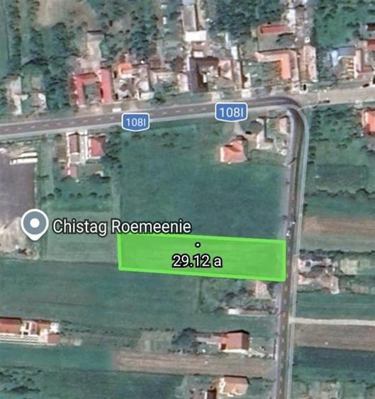 Teren Construcții intravilan de 9300 mp, în Chistag