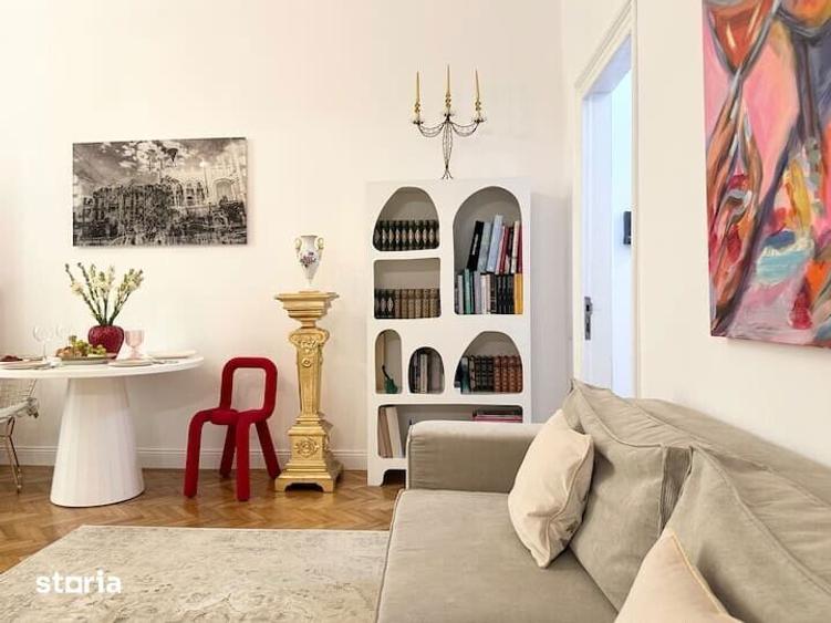 Apartament cu 2 camere, mobilat în Romană