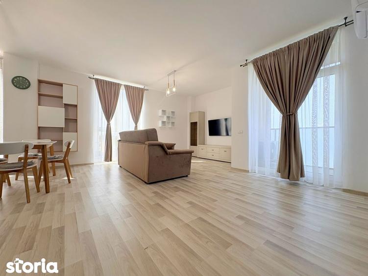 Apartament cu 2 camere, mobilat în Torontalului