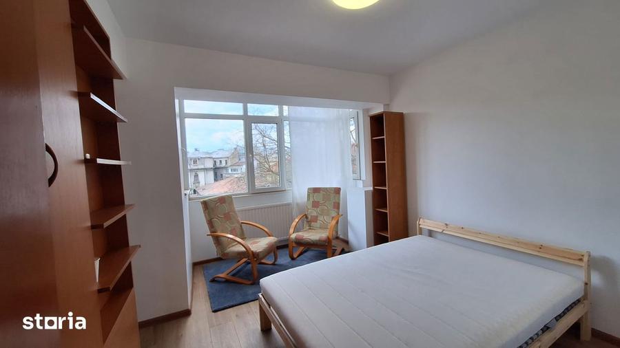 Apartament cu 2 camere semidecomandat, mobilat în Cișmigiu