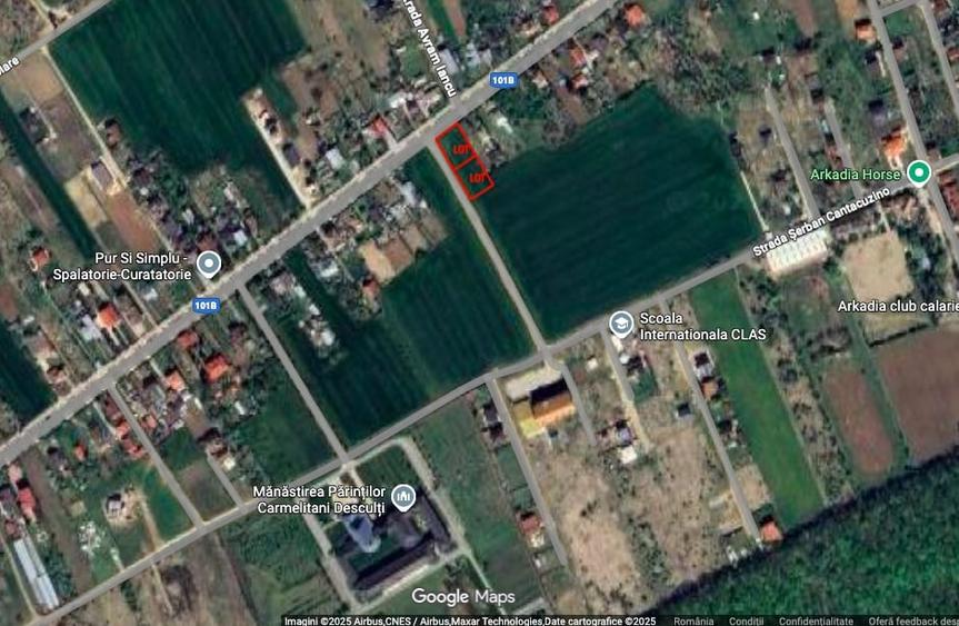 Teren Construcții intravilan de 785 mp, în Ciofliceni