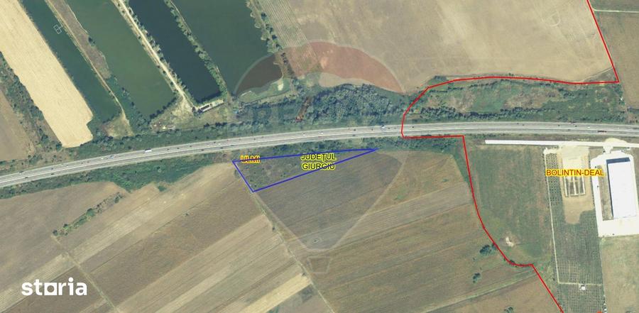 Vanzare Teren Intravilan Comercial, Ulmi-Bolintin, Langa Autostrada A1 - 11