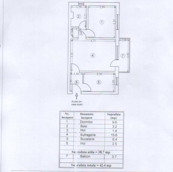 Tomis Nord-Zmeurei-Apart 2 cam cf 2 liber et 4/5 preț 72.000 euro - 5