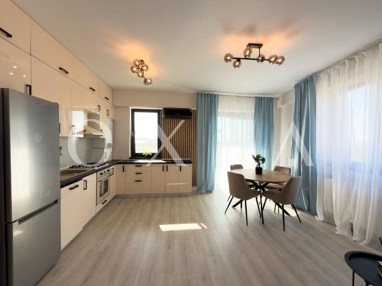 Apartament cu 3 camere decomandat, mobilat în Giroc