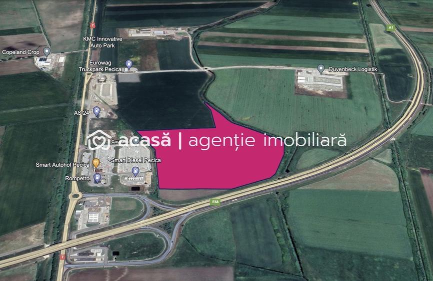 Teren Construcții extravilan de 131400 mp, în Periferie