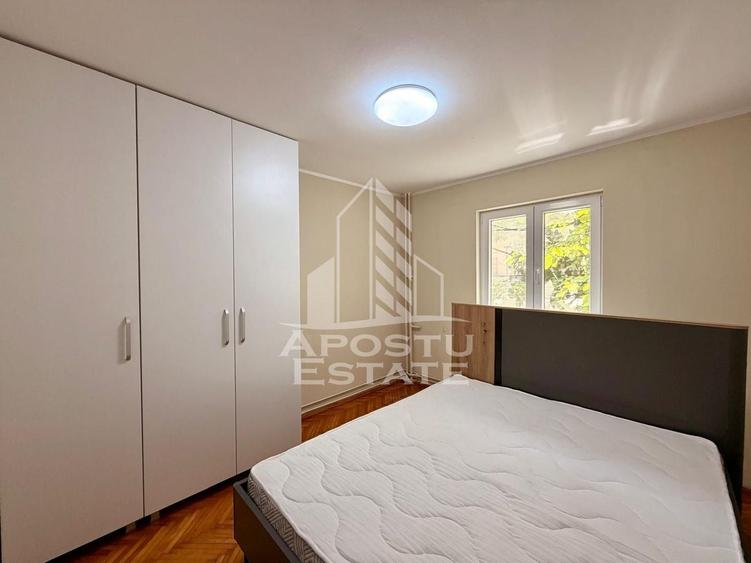 Apartament cu 2 camere semidecomandat, mobilat în Take Ionescu