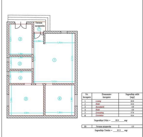 Casă cu 3 camere cu Teren 309 Mp în Central