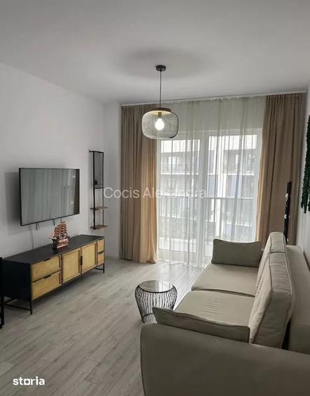 Apartament cu doua camere finisat, mobilat si utilat, situat in Cartie
