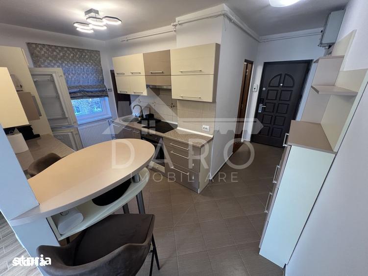 Apartament cu 2 camere, mobilat în Cornișa