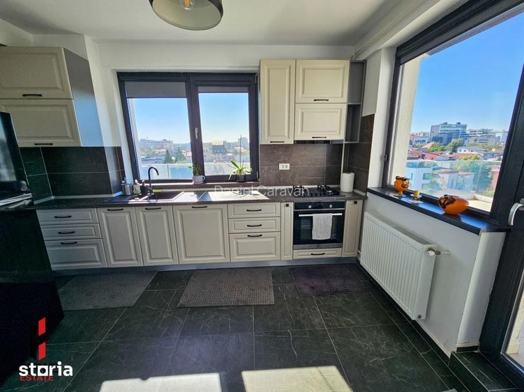 Apartament 3 camere Matei Voievod Terasa Panoramica 55mp Metrou 12'