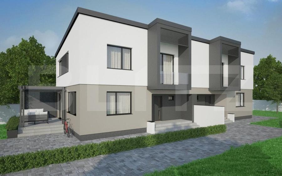 Duplex cu 4 camere cu Teren 250 Mp în Cetate