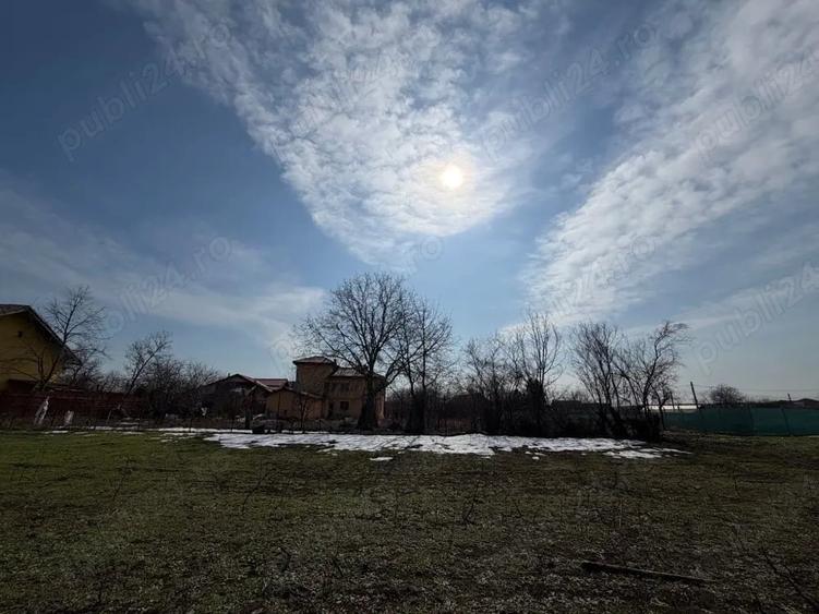 Teren de 1103 mp, în Snagov