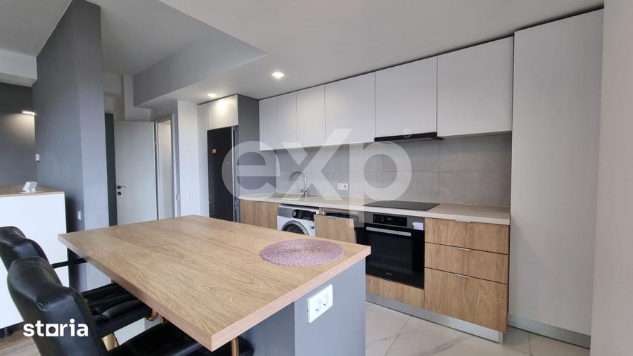 Apartament cu 2 camere semidecomandat, mobilat în Gruia