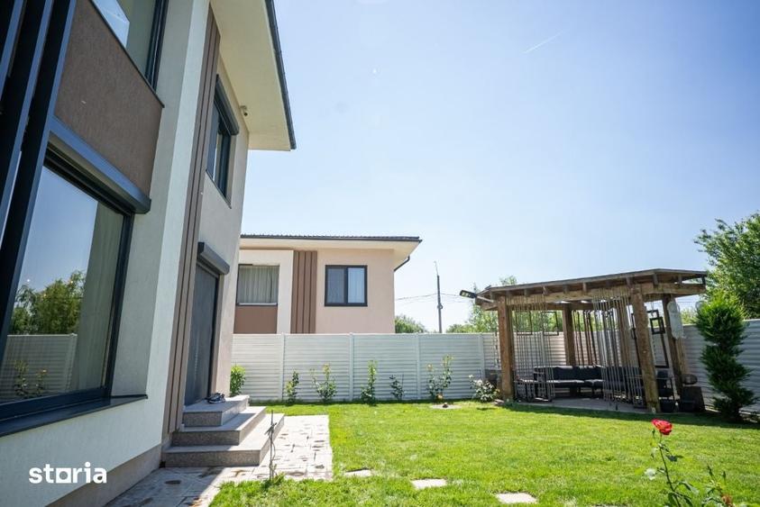 Casă cu 5 camere cu Teren 350 Mp în Tunari