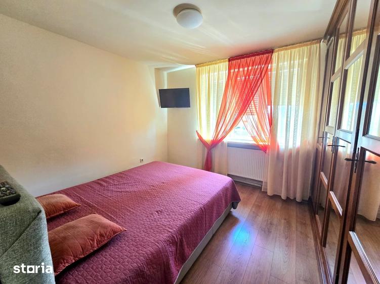 Apartament cu 3 camere decomandat, mobilat în Burdea