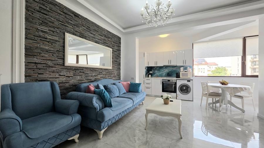 Apartament cu 2 camere semidecomandat, mobilat în Mamaia-Sat