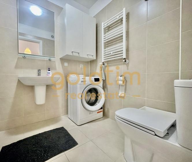 Apartament cu 2 camere semidecomandat, mobilat în Pipera