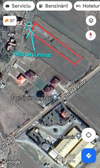 Teren de 2850 mp, în Central