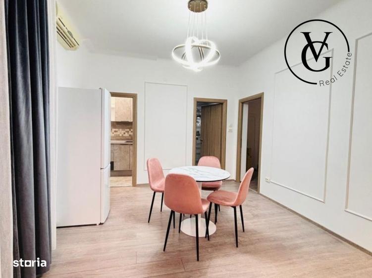 Apartament cu 3 camere semidecomandat, mobilat în Cișmigiu