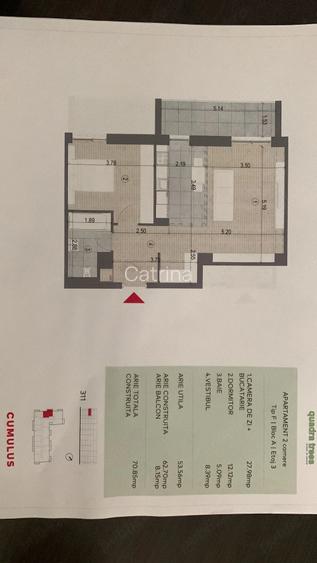 Inchiriere apartament 2 camere, decomandat, loc de parcare, Prelungire Ghencea