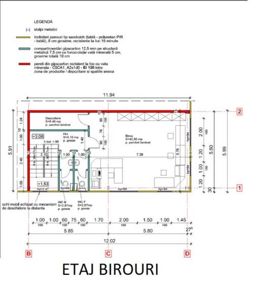 Spațiu comercial, de 330 mp, în Florești
