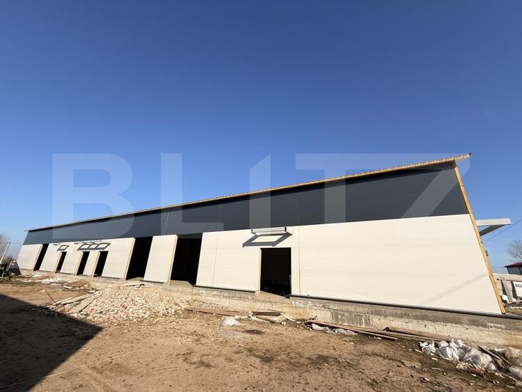 Spațiu industrial, de 1,770 mp, în Ghercești