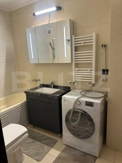 Apartament cu 2 camere semidecomandat, mobilat în Micro 17