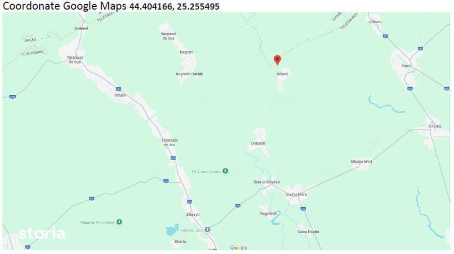 Teren de 5800 mp, în Scurtu Mare