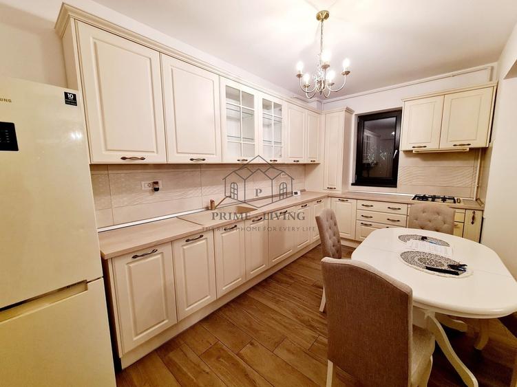 Apartament cu 3 camere semidecomandat, mobilat în Floreasca