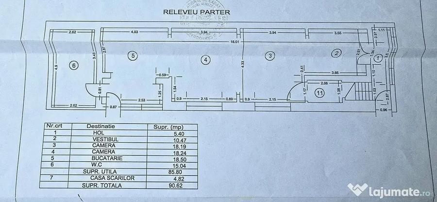 Casă cu 7 camere cu Teren 176 Mp în Baicului