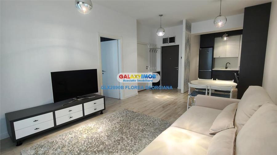 Apartament cu 2 camere semidecomandat, mobilat în Băneasa — fotografia 3