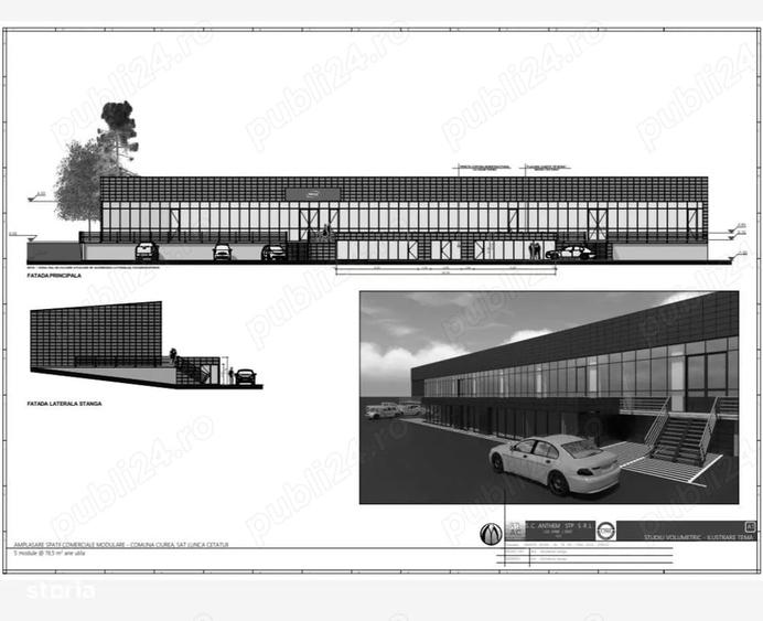 Spațiu comercial, de 920 mp, în Horpaz