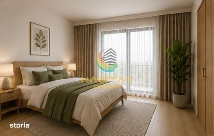 Apartament cu 3 camere decomandat în Titan