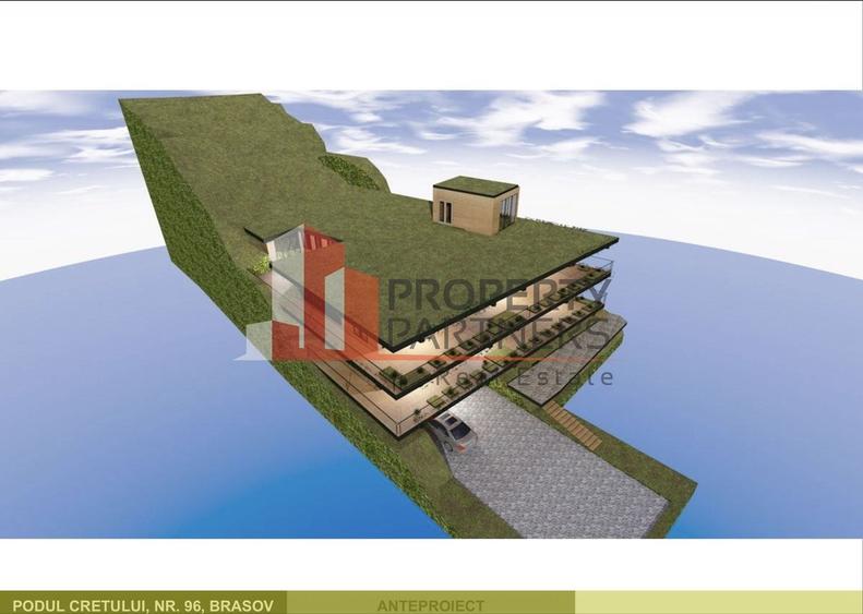 Teren Construcții intravilan de 1289 mp, în Schei