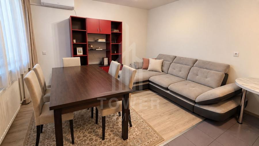 Apartament cu 2 camere semidecomandat, mobilat în Turnișor