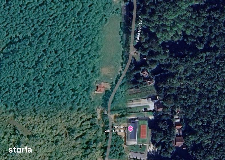 Teren de 1000 mp, în Aușeu