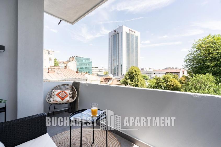 Apartament cu 2 camere semidecomandat, mobilat în P-ța Romană