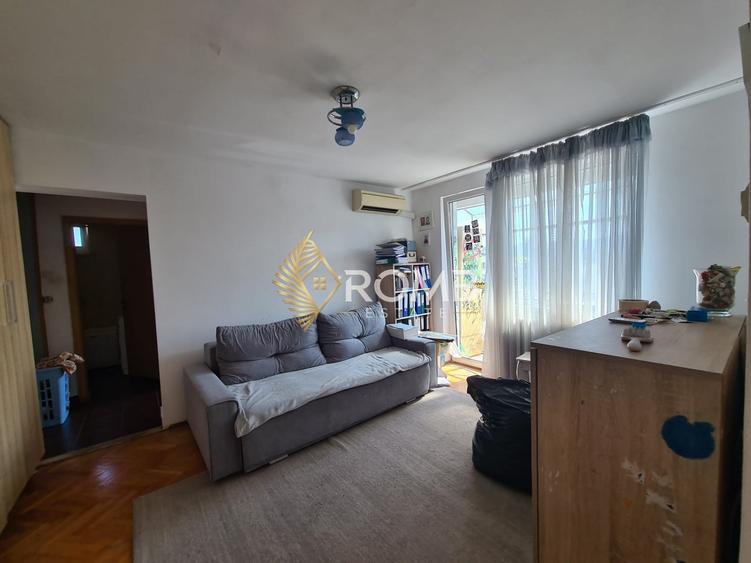 Apartament cu 3 camere semidecomandat, mobilat în Grigorescu