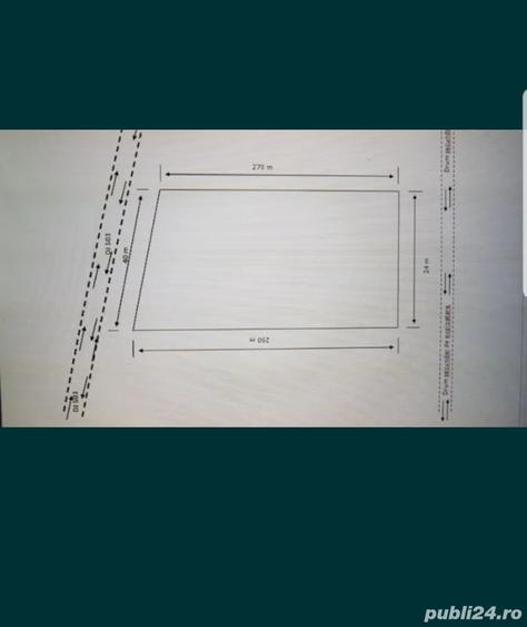 Teren de 6500 mp, în Exterior Vest