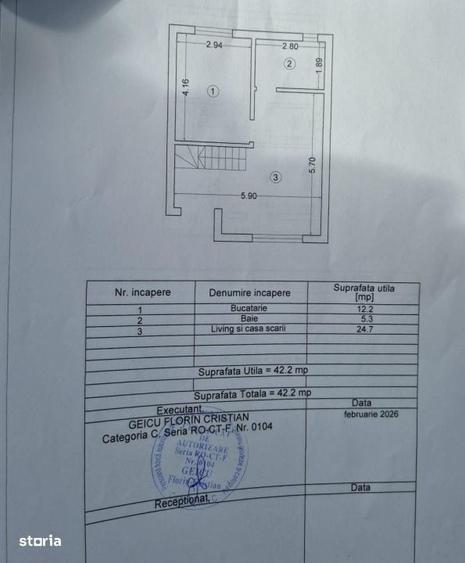 Casă cu 4 camere în Lumina