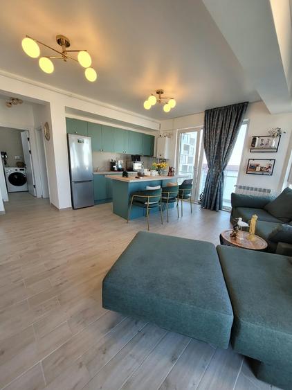 Apartament cu 2 camere semidecomandat în Central