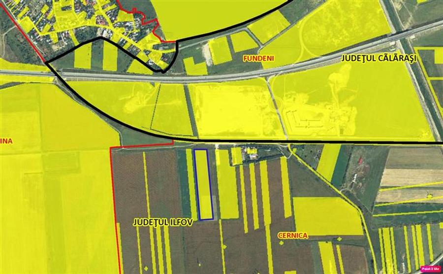 Teren Construcții intravilan de 25000 mp, în Cernica