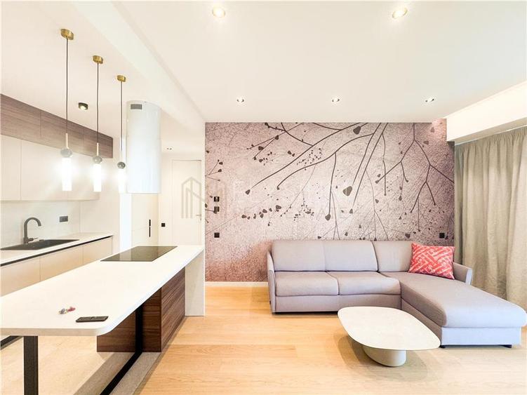 Apartament cu 2 camere semidecomandat, mobilat în Herăstrău