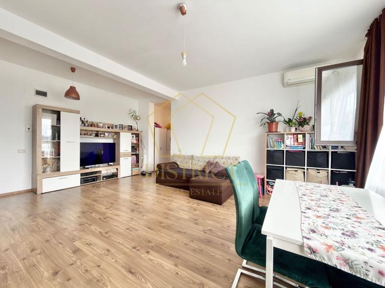 Apartament cu 2 camere semidecomandat, mobilat în Giroc